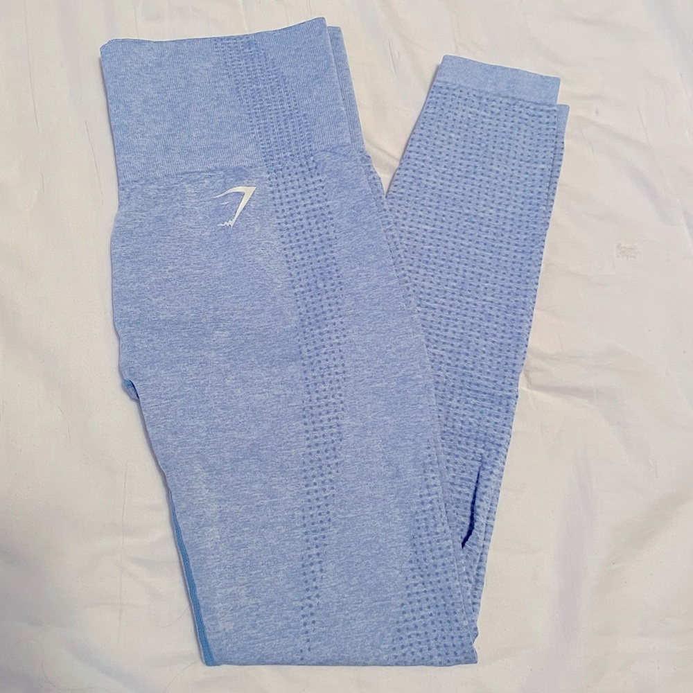 Light blue gymshark vital seamless legging